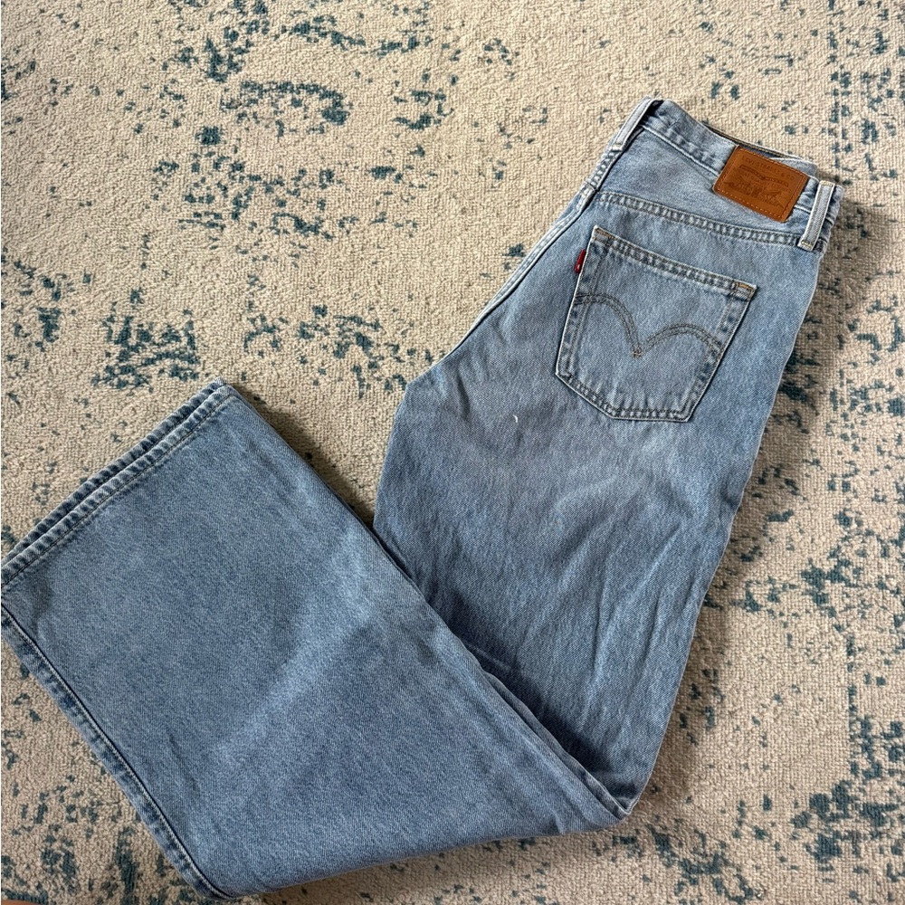 Levi's Blue Straight Jeans Classic Denim